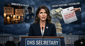 Trump Fires Kristi Noem as Homeland Security Secretary