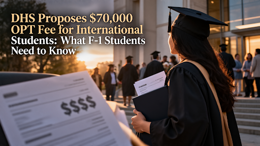 DHS Proposes $70,000 OPT Fee for International Students: What F-1 Students Need to Know
